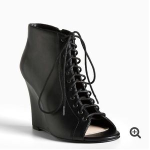 Torrid Lace Up Wedges - Wide Width